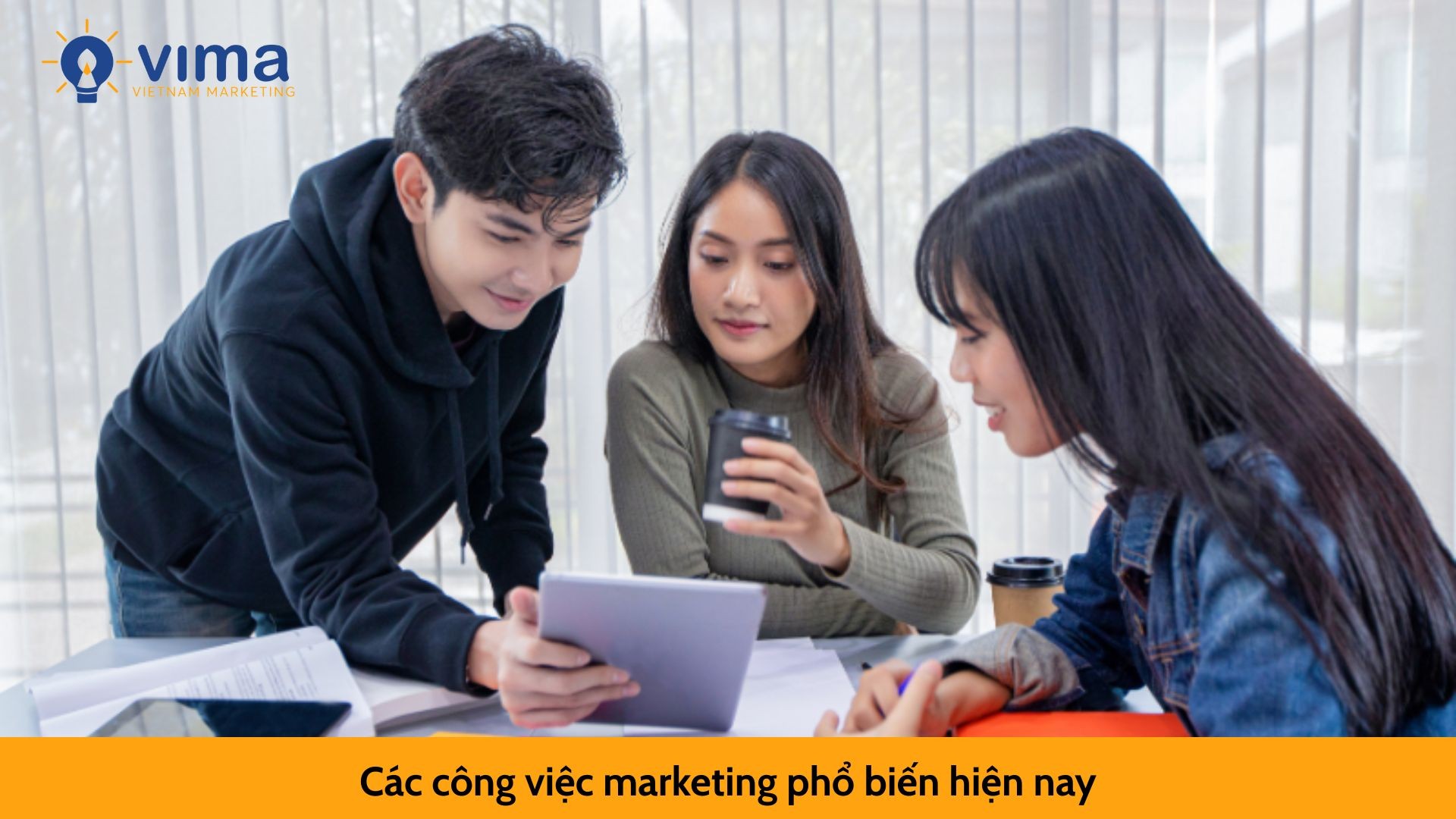 Các công việc marketing phổ biến hiện nay